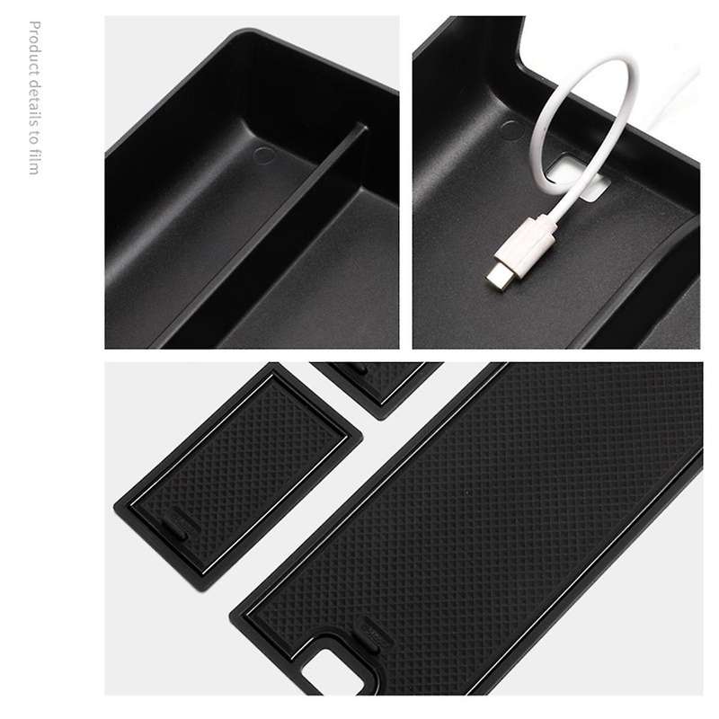 Car Center Console Armrest Storage Box for Xpeng P7i 2023 Interior Central Storage Organizer Contai