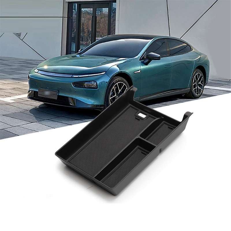 Car Center Console Armrest Storage Box for Xpeng P7i 2023 Interior Central Storage Organizer Contain