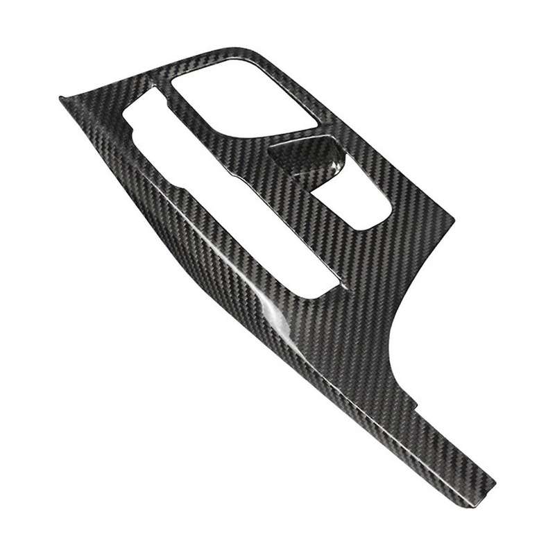 Car Center Console Carbon Fiber Gear Shift Panel Cover Trim for 5 Series G30 G31 6 Series G32 Decora