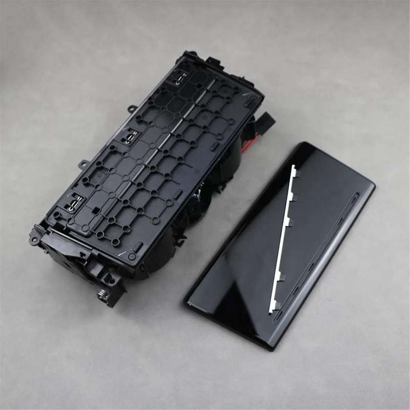 Car Center Console Cover+Cup Holder for A6 C8 A7 Transmission Gear Cover Trim