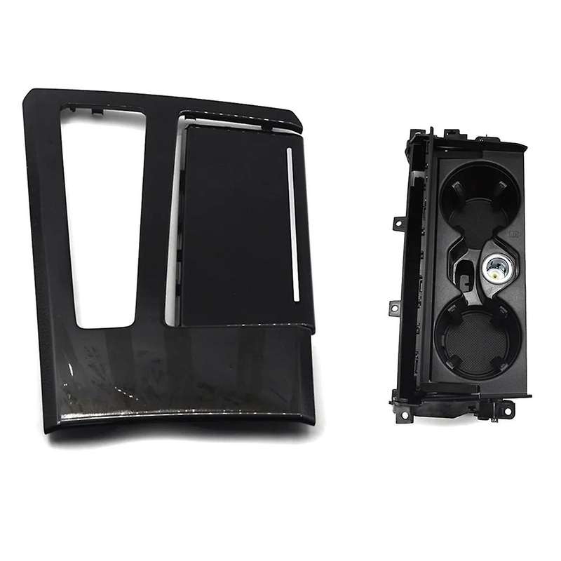 Car Center Console Cover+Cup Holder for A6 C8 A7 Transmission Gear Cover Trim
