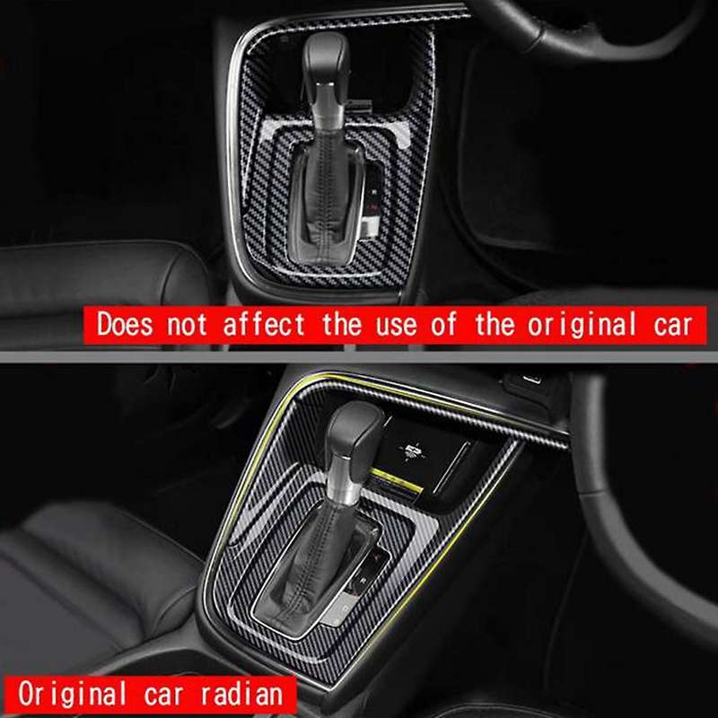 Car Center Console Cup Holder Gear Panel Decoration Cover Trim Stickers for -v Vezel 2021 2022 Carb