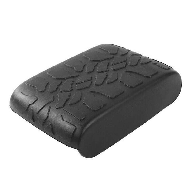 Car Center Console Cover Rubber Armrest Pad Cover for Wrangler JK 2007 2008 2009 2010 Interior Acce