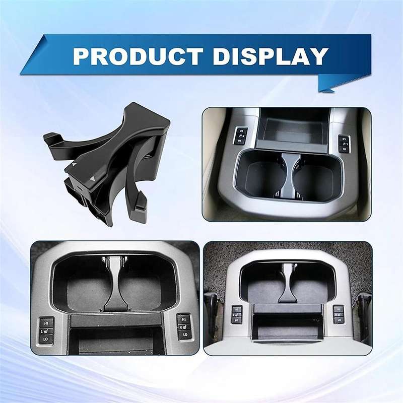 Car Center Console Cup Holder Insert Divider Separator 55604-35050 for 4Runner 2003-2009