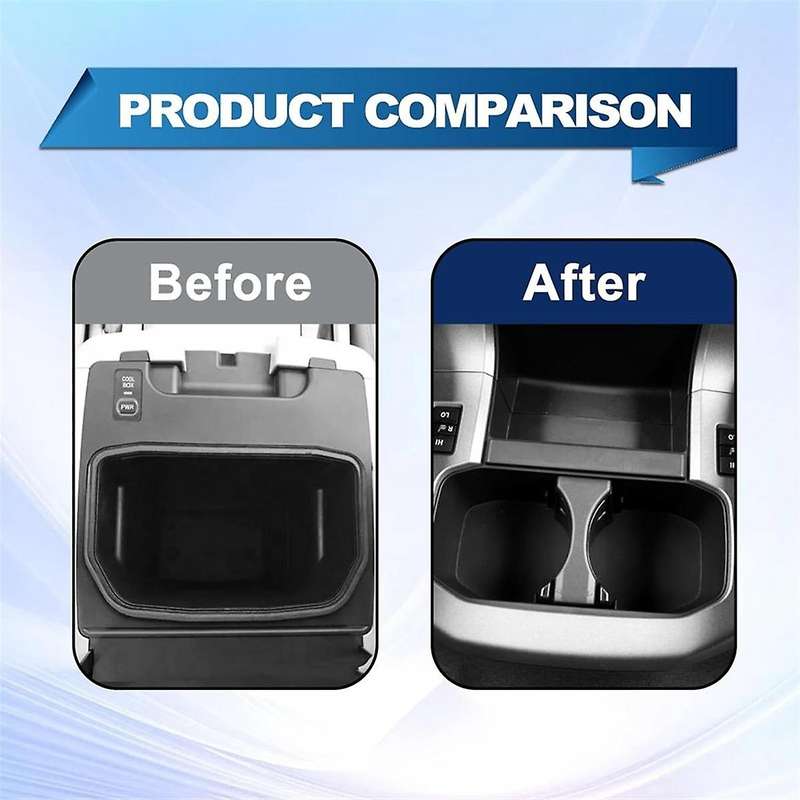 Car Center Console Cup Holder Insert Divider Separator 55604-35050 for 4Runner 2003-2009