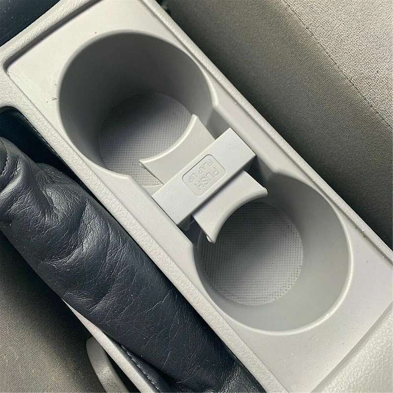Car Center Console Cup Holder Partition 55620-02140 for 2009-2013 Folding Removable Cup Holder Black
