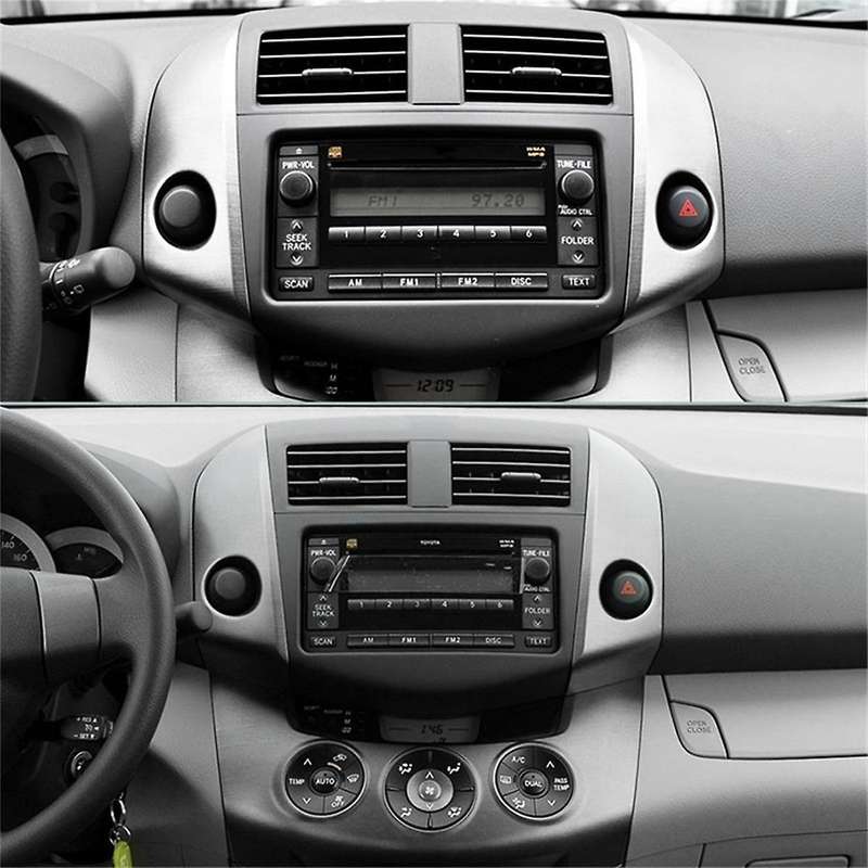 Car Center Console Dash Cluster Panel Trim 5541242060 5541342070 for 2006-2012 Instrument Frame Cove