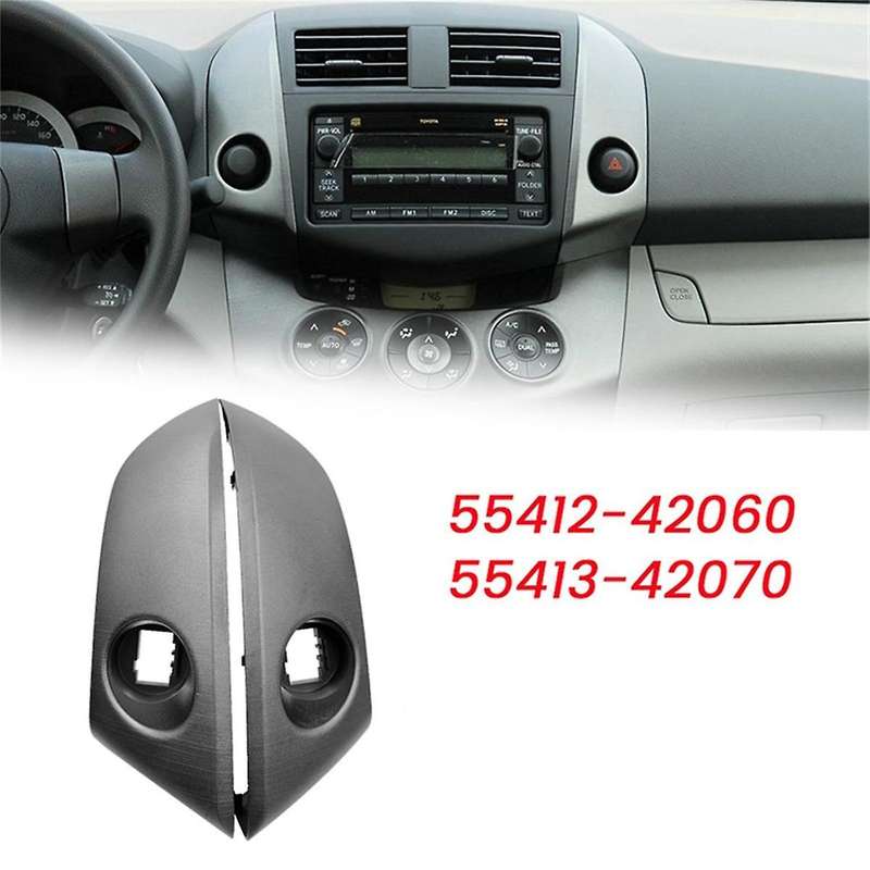 Car Center Console Dash Cluster Panel Trim 5541242060 5541342070 for 2006-2012 Instrument Frame Cove