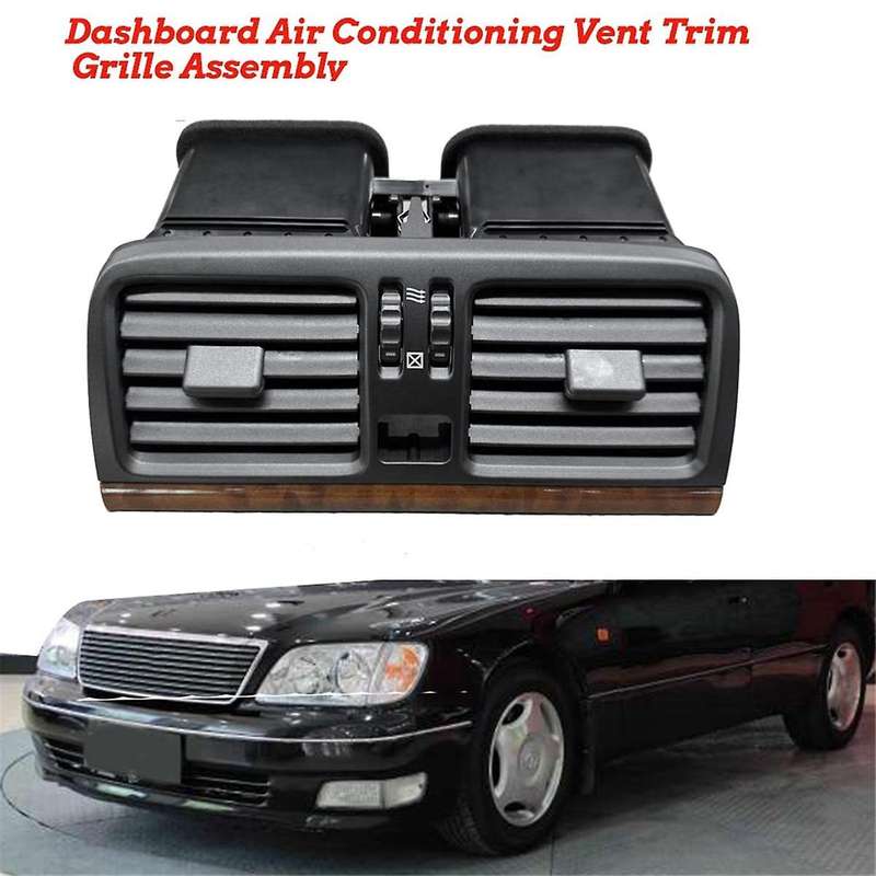 Car Center Console Dashboard Air Conditioning Outlet Assy for 400 LS400 1998-2000 A/C Air Vent Grill