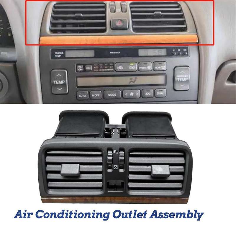 Car Center Console Dashboard Air Conditioning Outlet Assy for 400 LS400 1998-2000 A/C Air Vent Gril