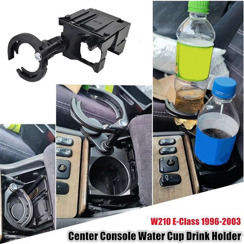 Car Center Console Drink Water Cup Holder Tray A2106800114 for - W210 E55 E300 E320 E420 E430 1996-2
