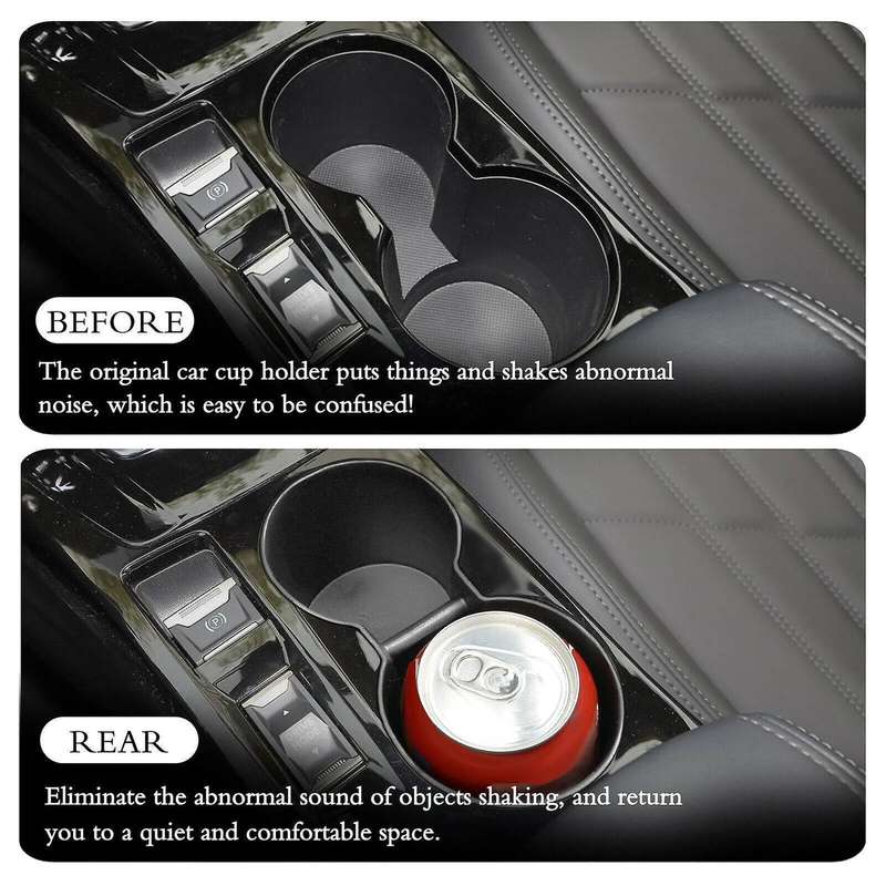 Car Center Console Fixed Non- Drink Holder Water Cup Holder for 2008 GT 2020 2021