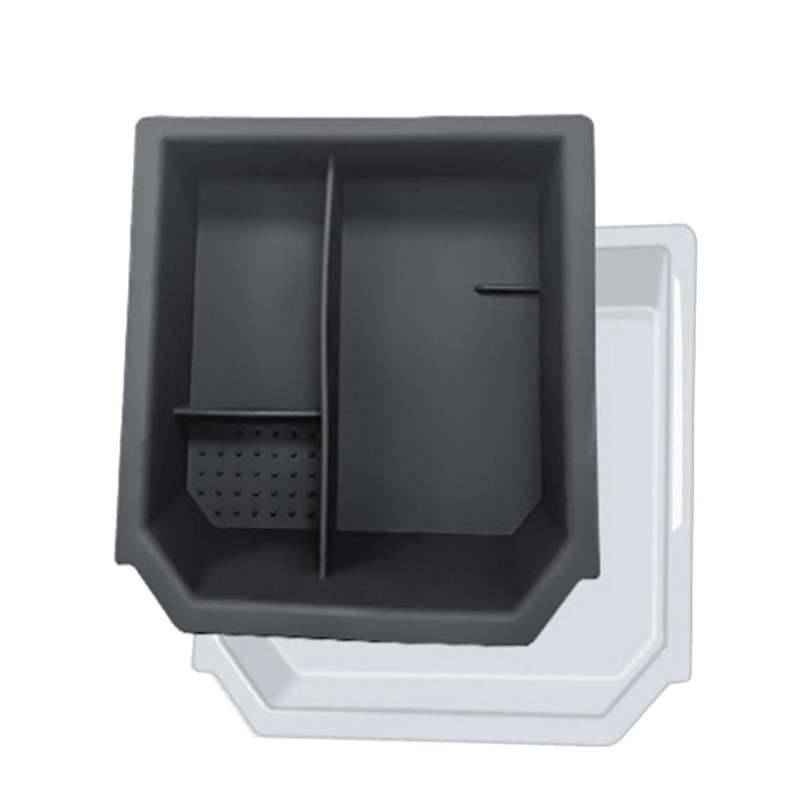 Car Center Console Front Storage Box for Model 3 2024 Organizer BOX Car Silica Gel Interior Accessor