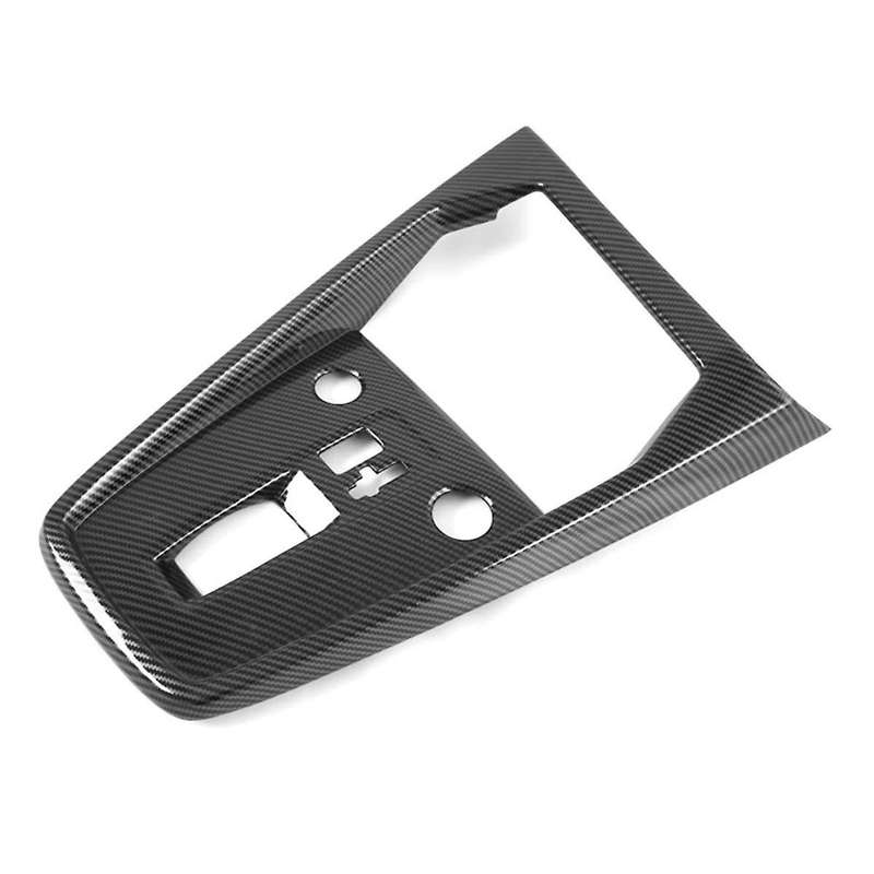Car Center Console Gear Shift Cover Panel Frame Protective Trim for A3 8Y 2019 2020 2021 LHD Carbon