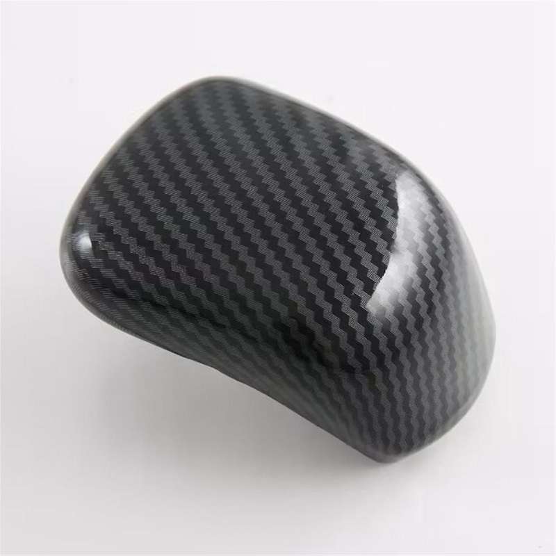Car Center Console Gear Head Shift Knob Cover Interior Accessories for Triton / L200 2024 Carbon Fi