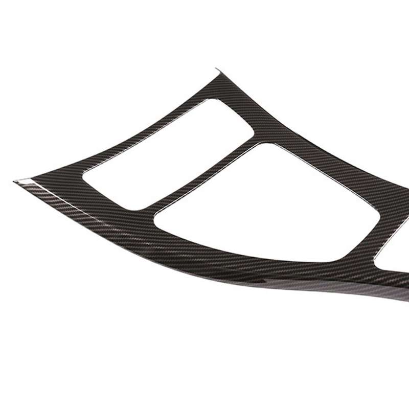 Car Center Console Gear Shift Frame Decoration Cover Trim ,ABS Carbon Fiebr for- 3 Series E90 E92 20