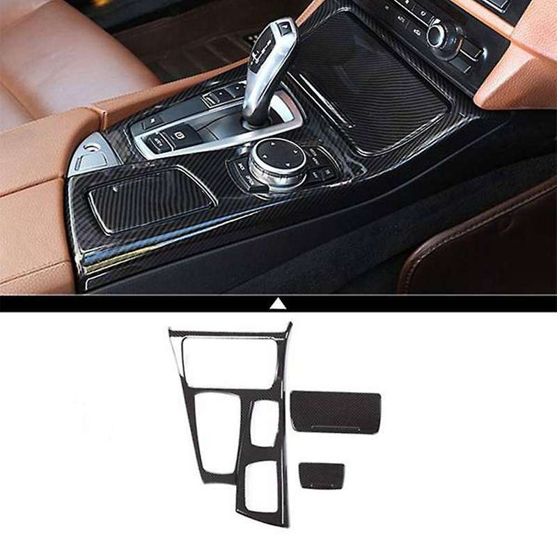 Car Center Console Gear Shift Panel Cover Trim Decor Frame Interior for - 5 Series F10 F18 2011-2017