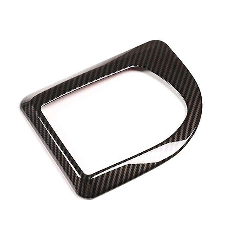 Car Center Console Gear Shift Panel Cover Trim Carbon Fiber for 5 Series E60 2004-2007