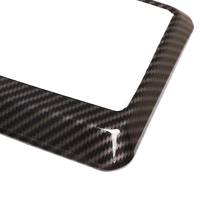 Car Center Console Gear Shift Panel Cover Trim Carbon Fiber for 5 Series E60 2004-2007