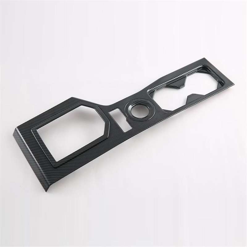 Car Center Console Gear Shift Panle Cover Interior Accessories for Triton / L200 2024 RHD Carbon Fib