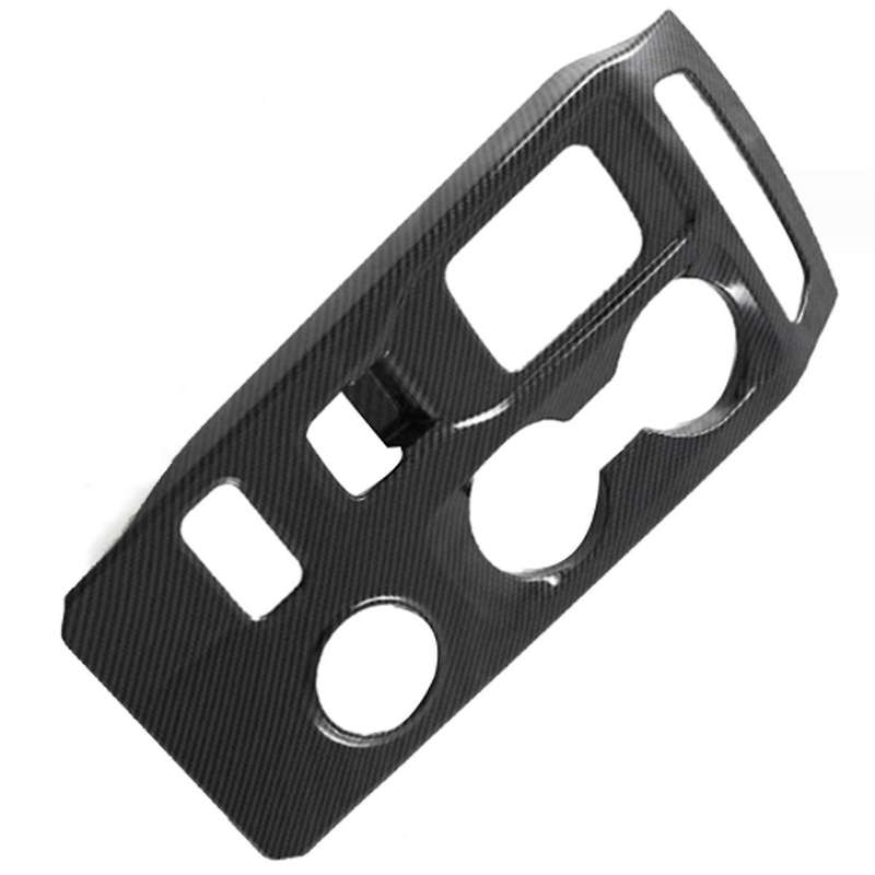 Car Center Console Gear Shift Panel Trim Cover Stickers for 2021-2024 Carbon Fiber LHD