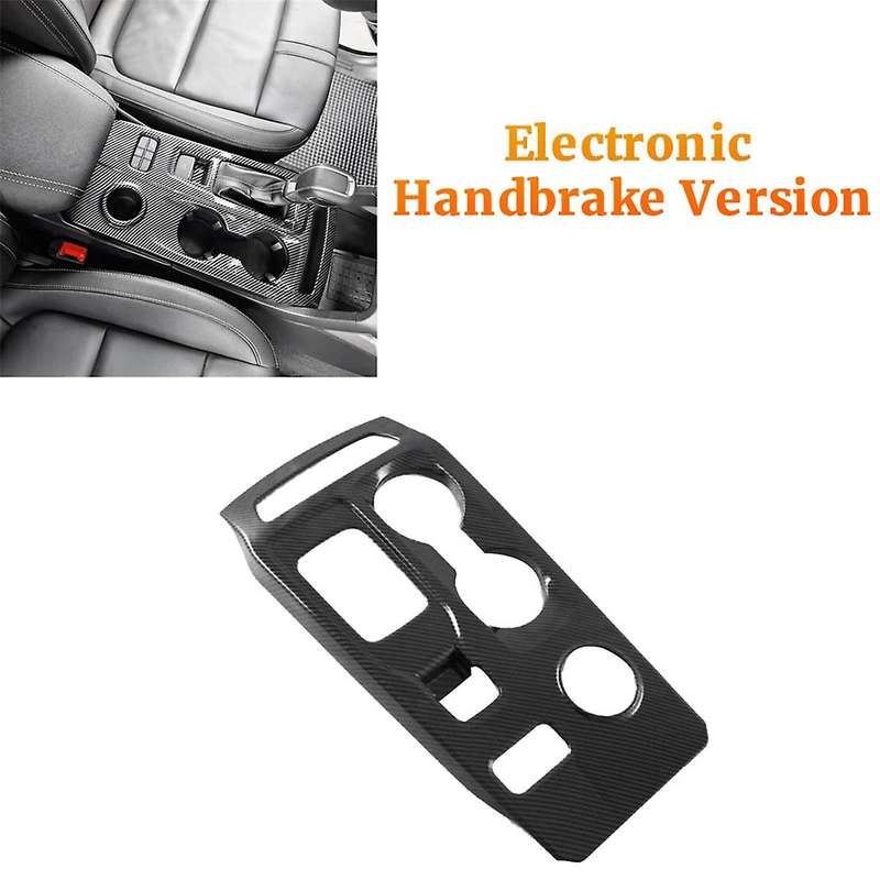 Car Center Console Gear Shift Panel Trim Cover Stickers for 2021-2024 Carbon Fiber LHD