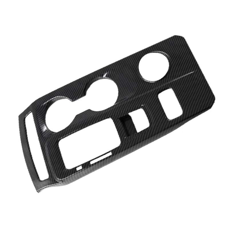 Car Center Console Gear Shift Panel Trim Cover Stickers for Wildtrack 2021-2024 Carbon Fiber LHD
