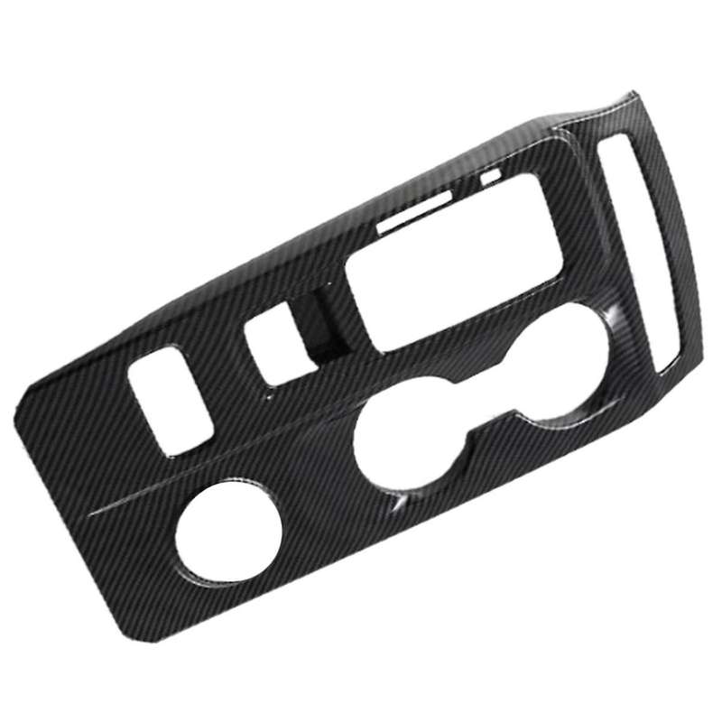 Car Center Console Gear Shift Panel Trim Cover Stickers for Wildtrack 2021-2024 Carbon Fiber LHD