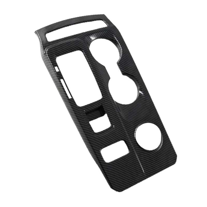 Car Center Console Gear Shift Panel Trim Cover Stickers for Wildtrack 2021-2024 Carbon Fiber LHD