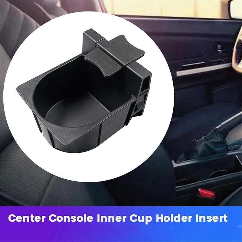 Car Center Console Inner Cup Holder Insert 66155AG010 for Crosstrek 2008-19 66155AG010JC Water Cup H