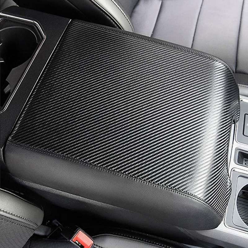 Car Center Console Leather Armrest Cover for Raptore 2015-2020