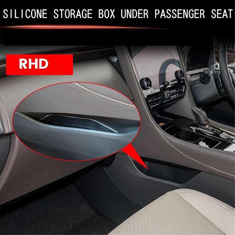 Car Center Console Lower Side Storage Box for ALPHARD 40 Series 2023+ Passenger Seat Side Storage Bo