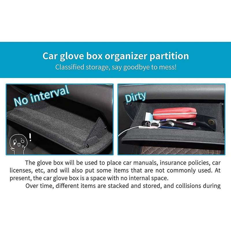 Car Center Console Organizer Insert Dividers for JL 2018 2019 2020 Sport Storage Console Tidying Box