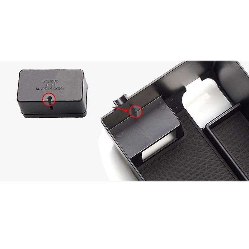 Car Center Console Organizer Storage Box Accessories Armrest Storage Box for XV 2018-2020