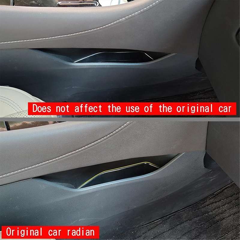 Car Center Console Lower Side Storage Box for ALPHARD 40 Series 2023+ Passenger Seat Side Storage Bo