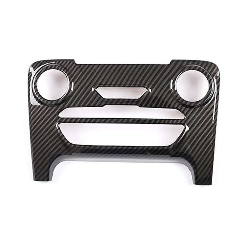 Car Center Console Panel Button Frame Cover Trim for Everest 2015-2021 Accessories(Carbon Fiber)