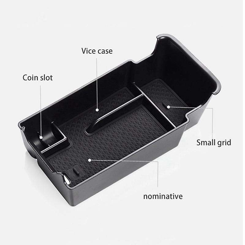 Car Center Console Organizer Storage Box Interior Accessories Armrest Storage Box for 2021 S
