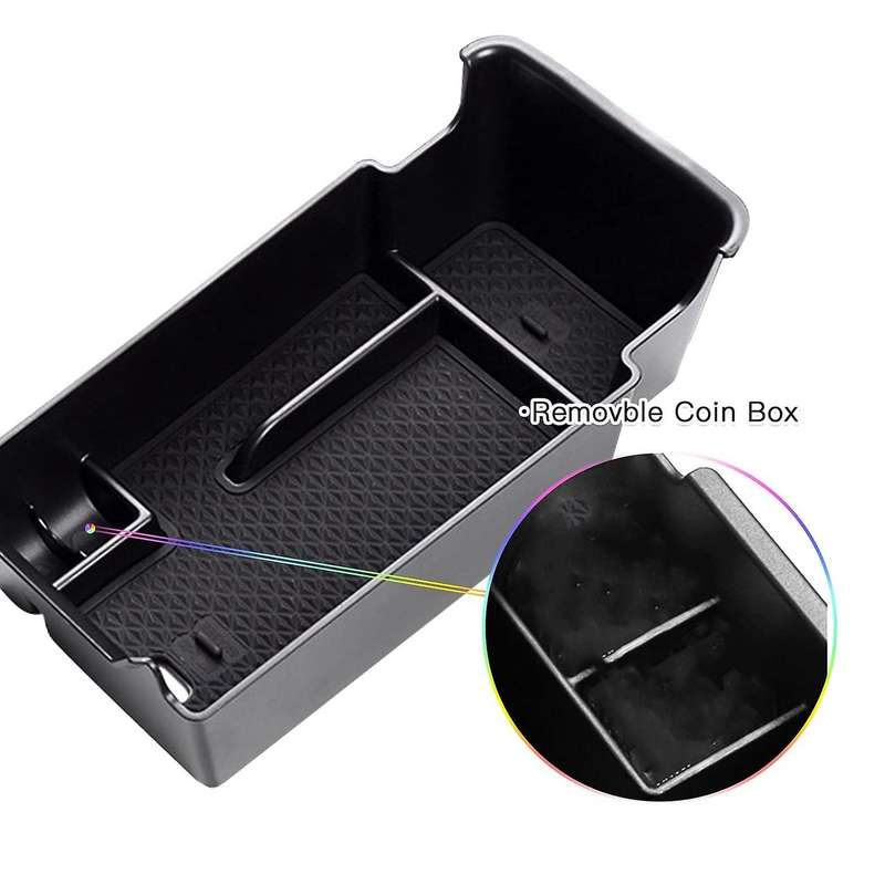 Car Center Console Organizer Storage Box Interior Accessories Armrest Storage Box for 2021 S