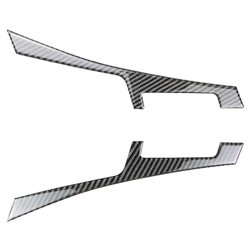 Car Center Console Panel Both Side Frame Trim Cover Sticker F Style Bezel Strip for Q50 Q60 2014-201