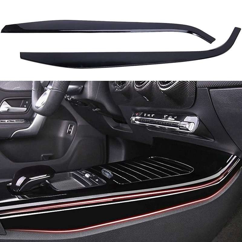 Car Center Console Panel Cover Side Frame Cover Trim for A Class W177 CLA C118 2019 2020