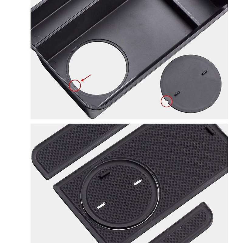 Car Center Console Organizer Storage Box Interior Accessories Armrest Storage Box for PATROL Y62 201