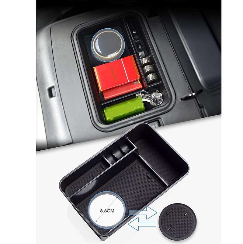 Car Center Console Organizer Storage Box Interior Accessories Armrest Storage Box for PATROL Y62 201