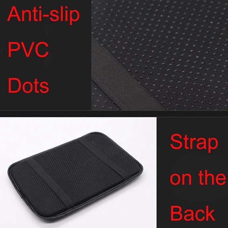 Car Center Console Pad PU Car Armrest Seat Cover Protective Cover Universal Car Interior Accessories