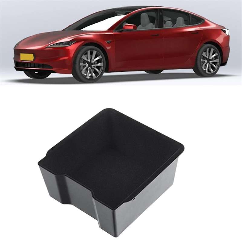 Car Center Console Rear Storage Box for 2024 Organizer BOX Car Flocked Interior Accessories