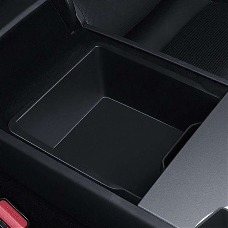 Car Center Console Rear Storage Box for Model 3 2024 Organizer BOX Car Silica Gel Interior Accessori