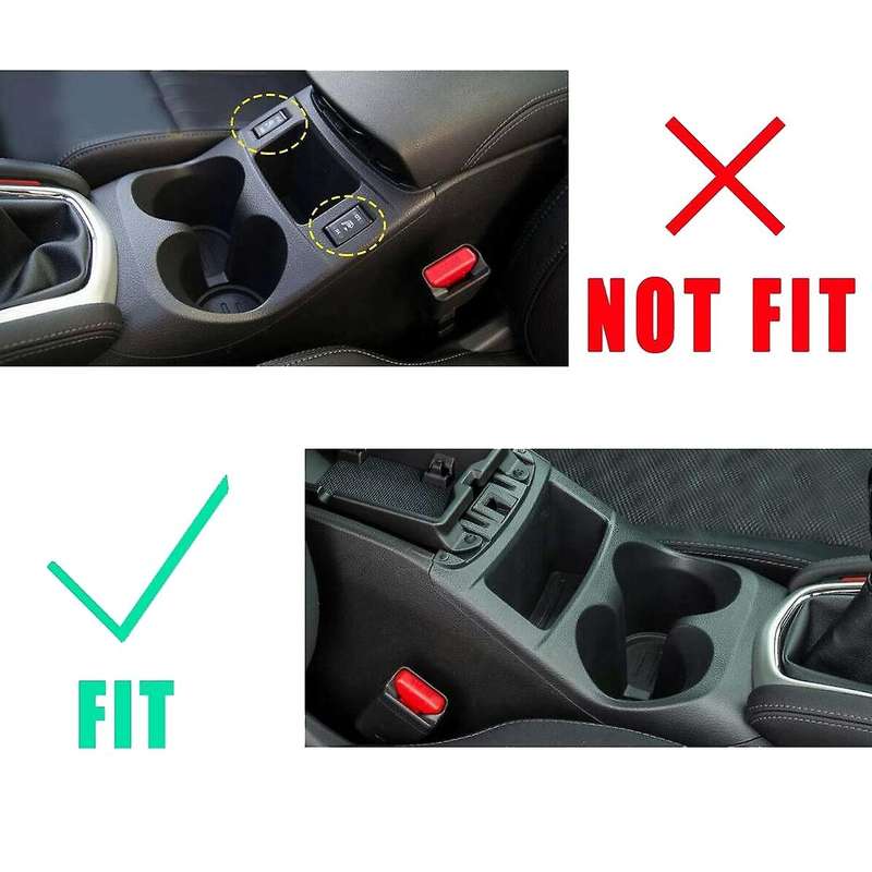 Car Center Console Shift Panel Cover Water Cup Holder Trim Decoration for J11 2016-2019
