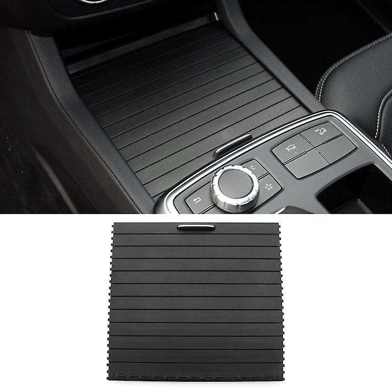 Car Center Console Shutters Cup Holder Slide Roller Blind Cover for Mercedes Benz Ml/gl/gle/gls Cla