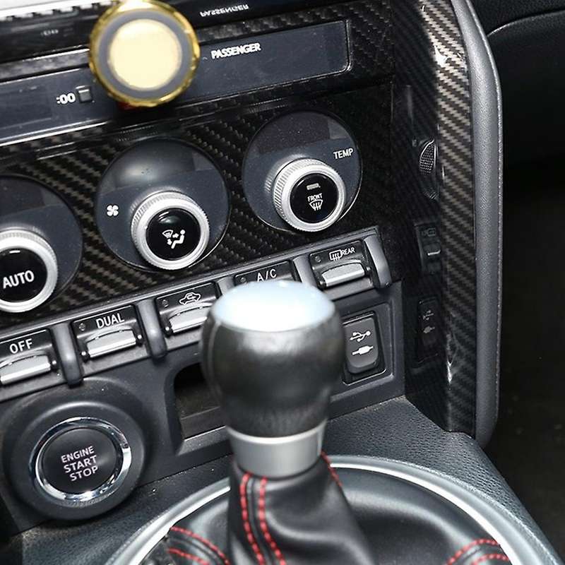 Car Center Console Side Decorative Strip Stickers for 86 Brz 2012-2020