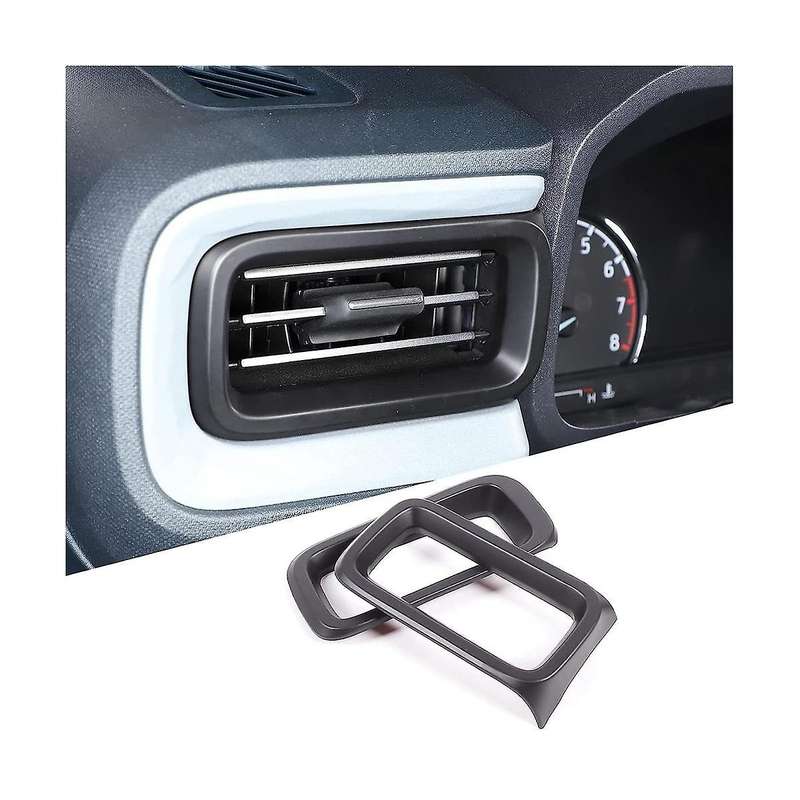 Car Center Console Side Air Outlet Cover Trim for 2022 2023 Dashboard Side Air Outlet Frame Accessor