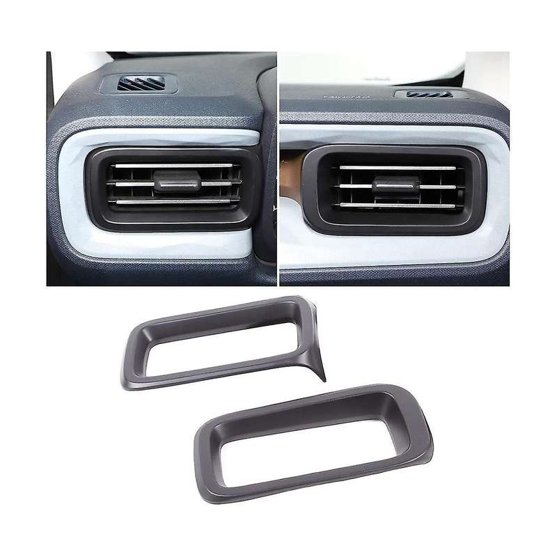 Car Center Console Side Air Outlet Cover Trim for 2022 2023 Dashboard Side Air Outlet Frame Accessor